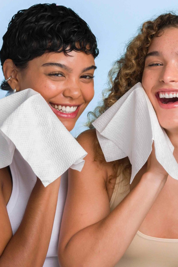 Clean Towels XL — Полотенца для снятия макияжа и умывания, 50 шт.