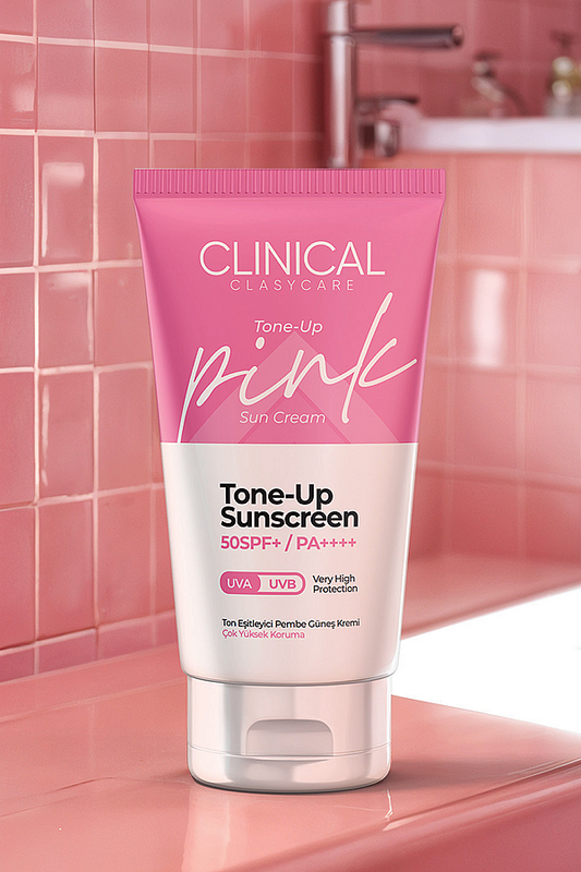CLINICAL® Tone-up Pink SPF50+ Солнцезащитный крем 50 мл