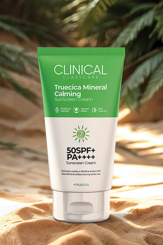 CLINICAL® Truecica Mineral Calming SPF50+ Успокаивающий солнцезащитный крем 50 мл
